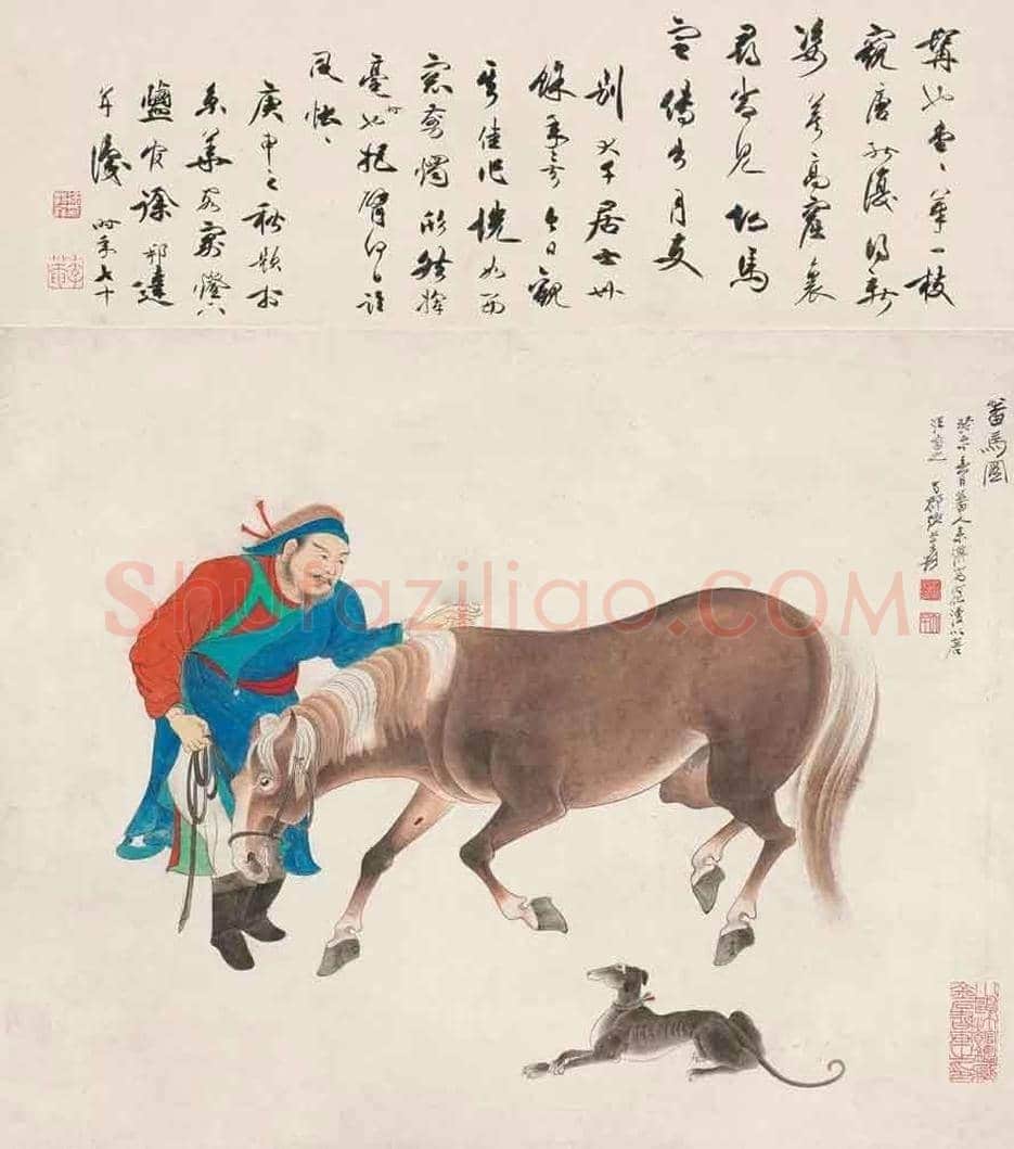 张大千异域风情作品欣赏 | 书画资料