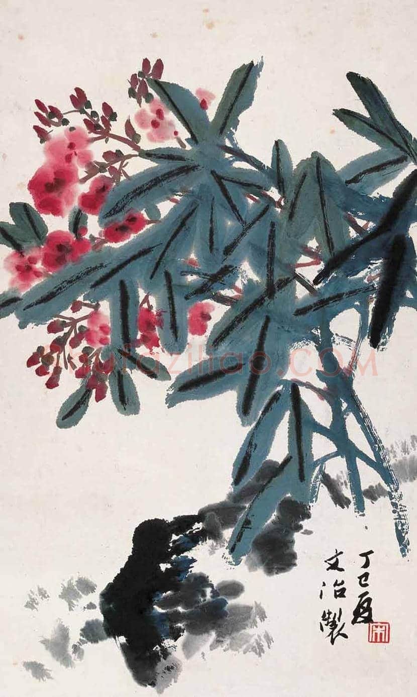 宋文治花鸟画欣赏 | 书画常识