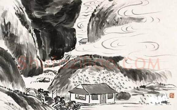 齐白石山水画《借山图卷》欣赏 | 书画文摘