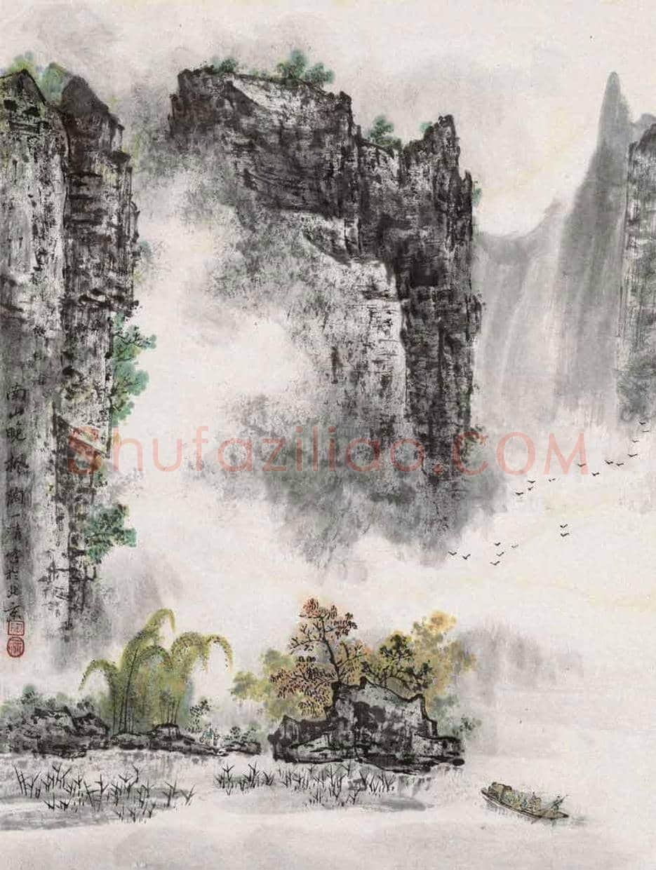 陶一清山水画作品欣赏 | 书画讲解