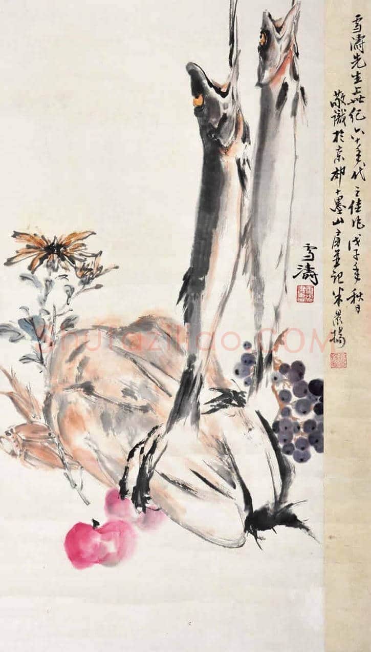 王雪涛蔬果图欣赏 | 书画学堂
