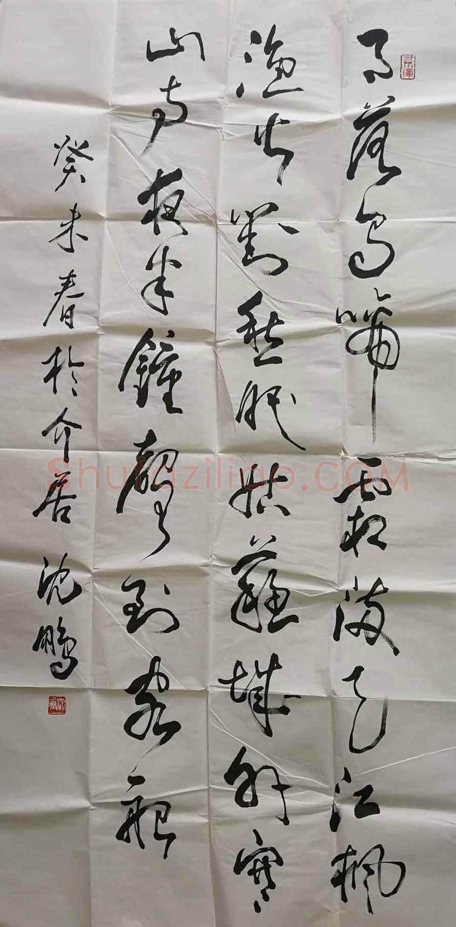 沈鹏草书精品-第四届书协主席 | 名人书法作品