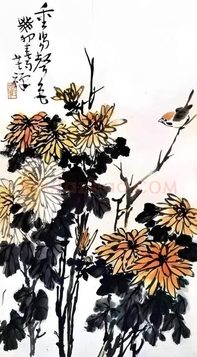李苦禅作品欣赏【50幅高清大图】 | 书画百科