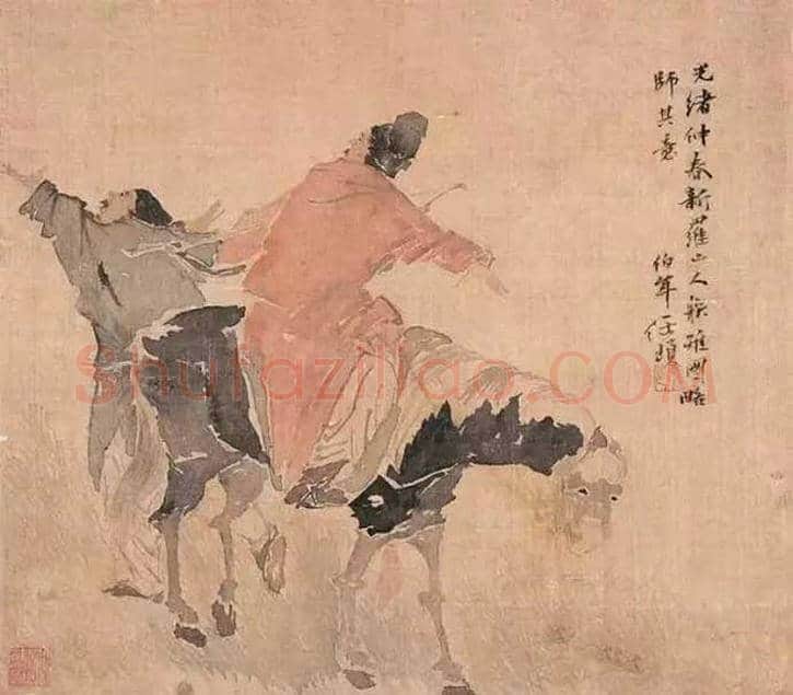 任伯年人物画欣赏 | 书画讲解