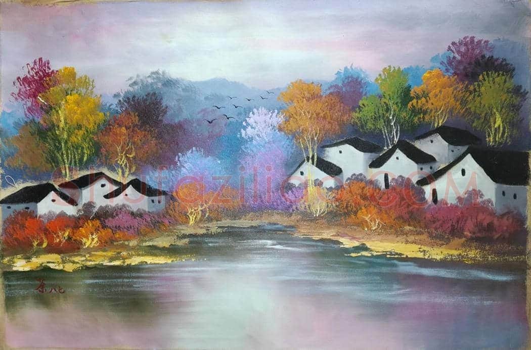 如何用油色表现江南的文化与风骨? | 书画百科