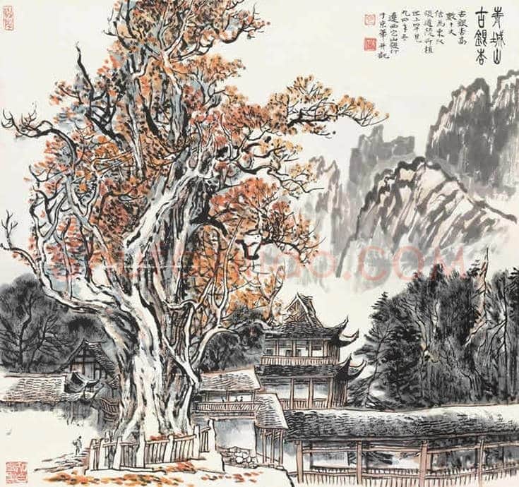 张仃水墨画作品欣赏 | 书画科普