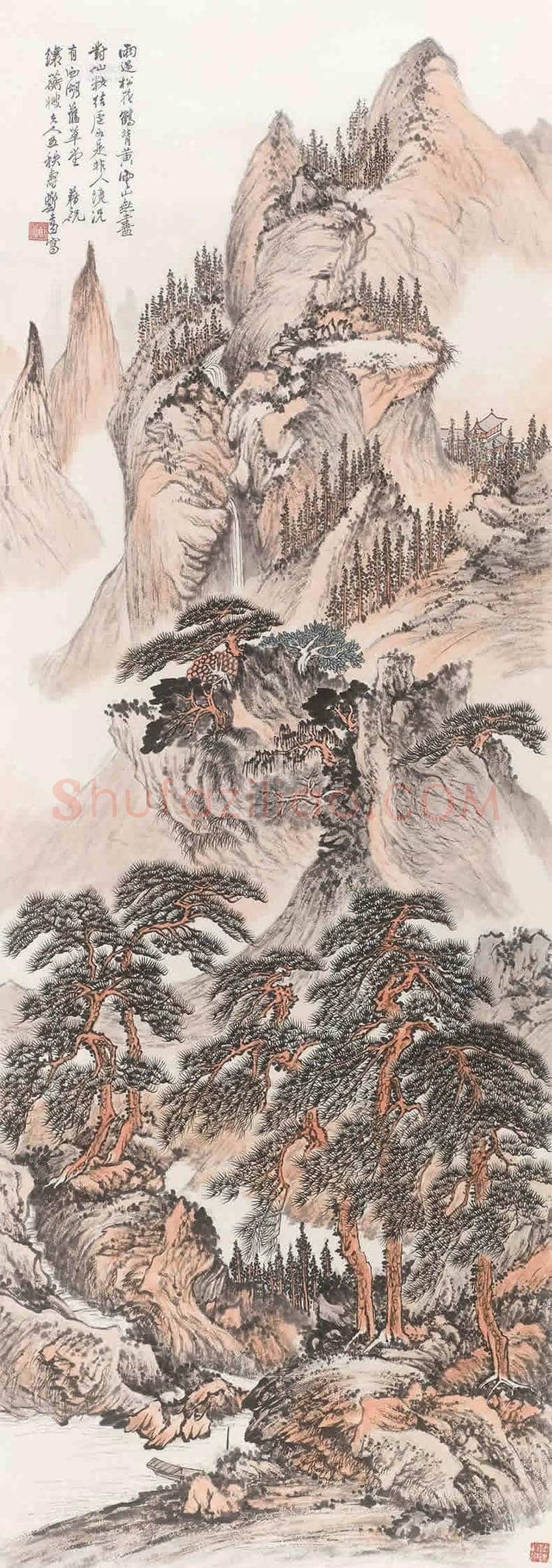 郑午昌山水画欣赏 | 书画常识