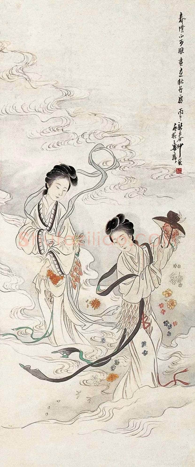 沙馥人物画欣赏 | 书画常识