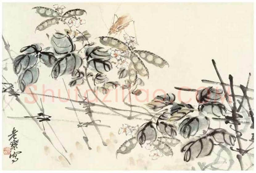 诸乐三国画作品欣赏 | 书画百科