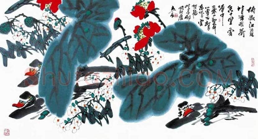 冯今松花鸟画欣赏 | 书画学堂