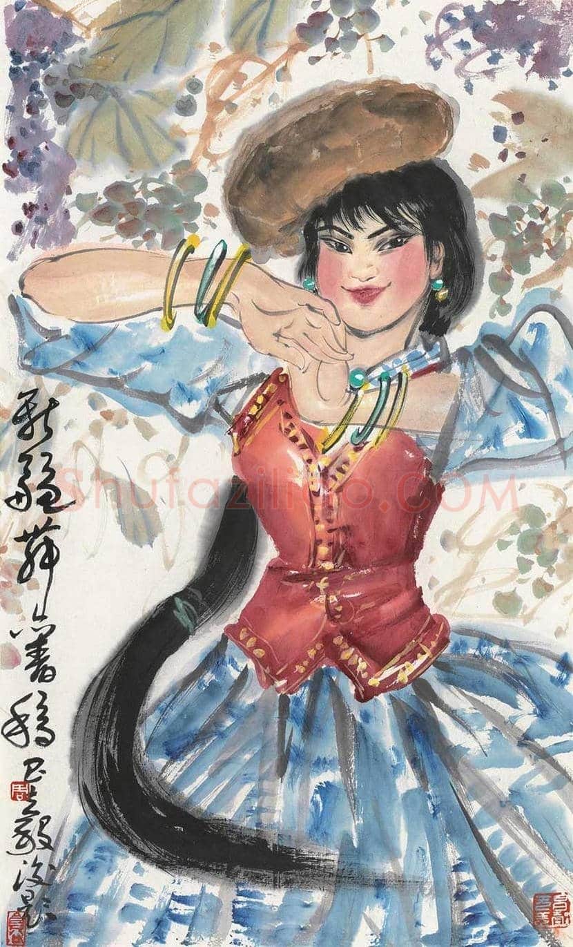 周昌谷作品欣赏 | 书画学堂