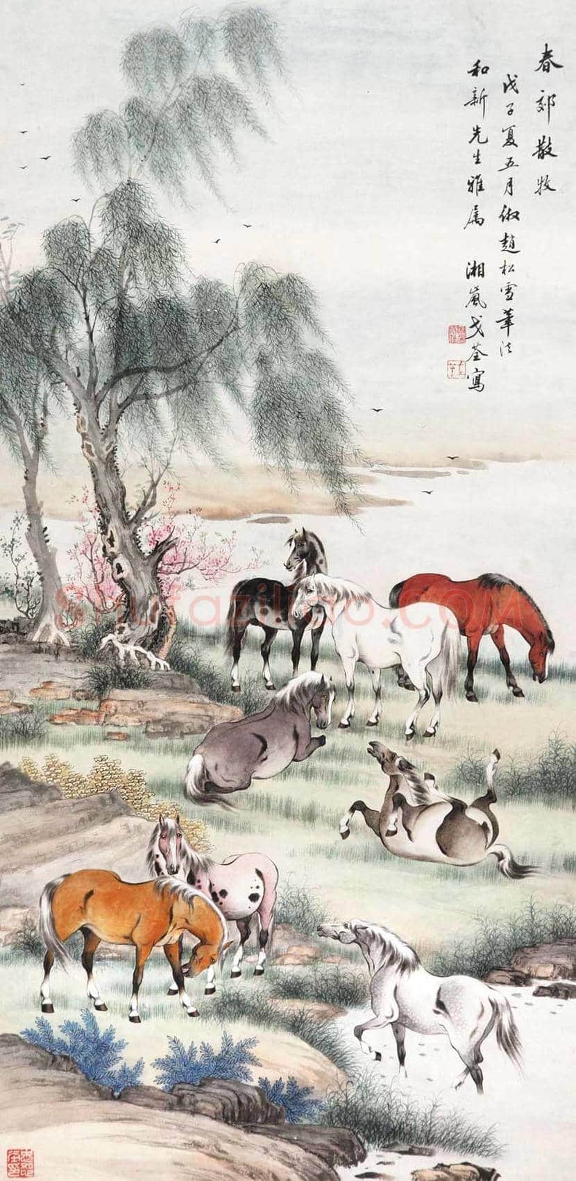 戈湘岚字画成交价格，多少钱一平尺？ | 书画文摘