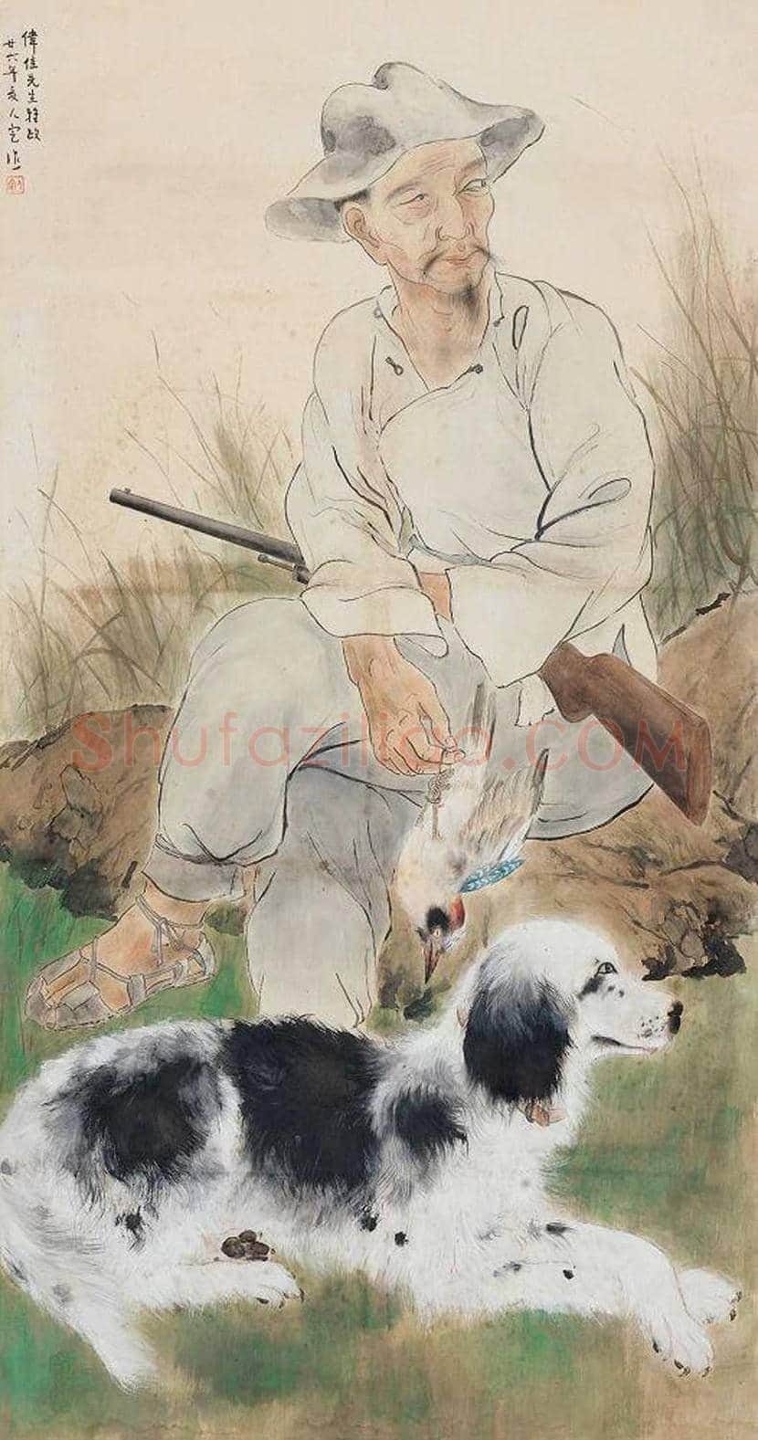 方人定人物画作品欣赏 | 书画科普