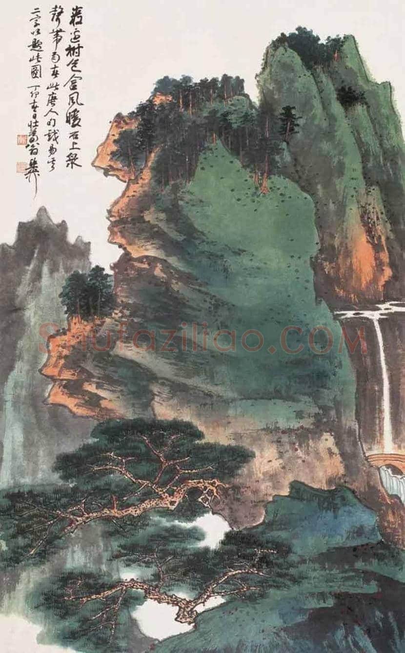 谢稚柳山水画欣赏 | 书画讲解