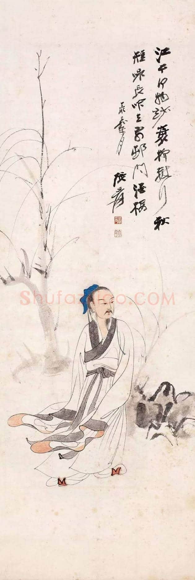 一代画坛巨匠张大千画作欣赏 | 书画学堂