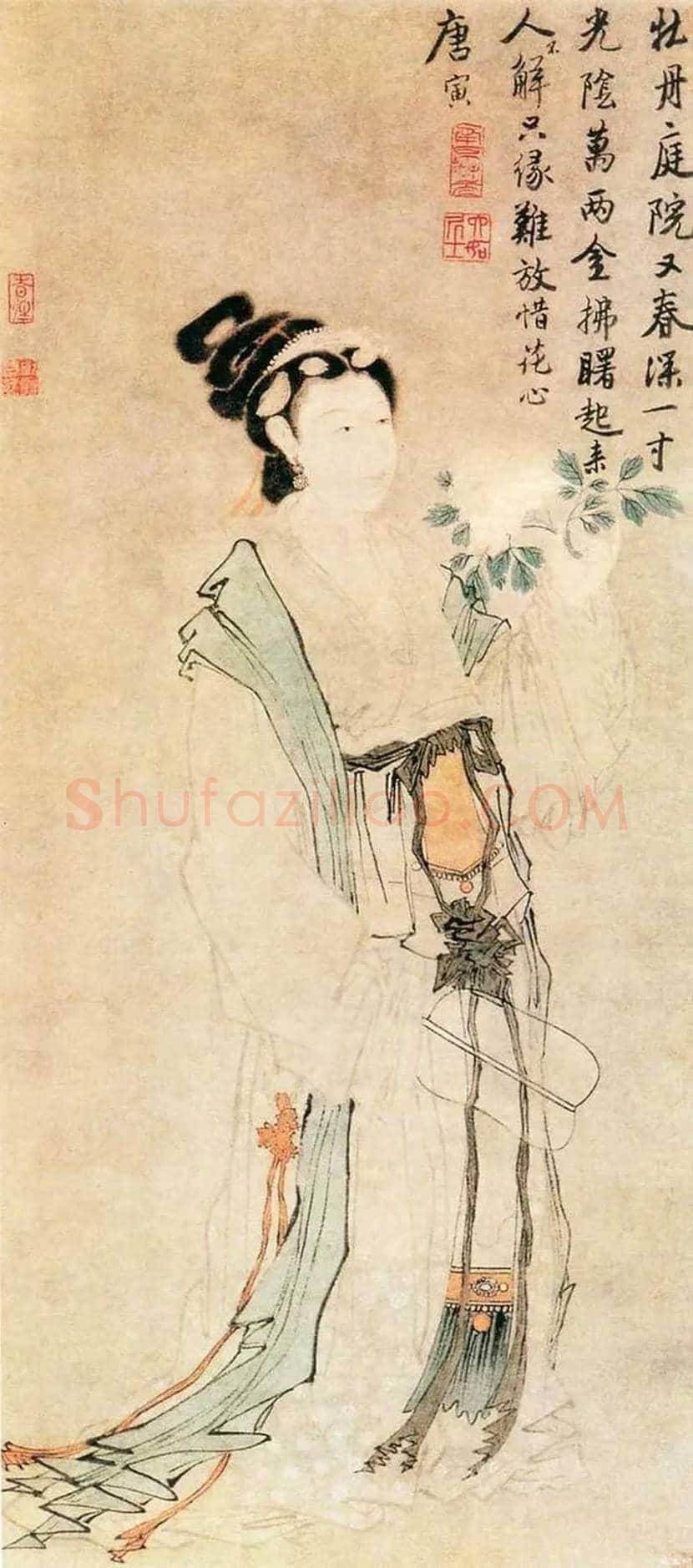 唐伯虎名作欣赏 | 书画文摘