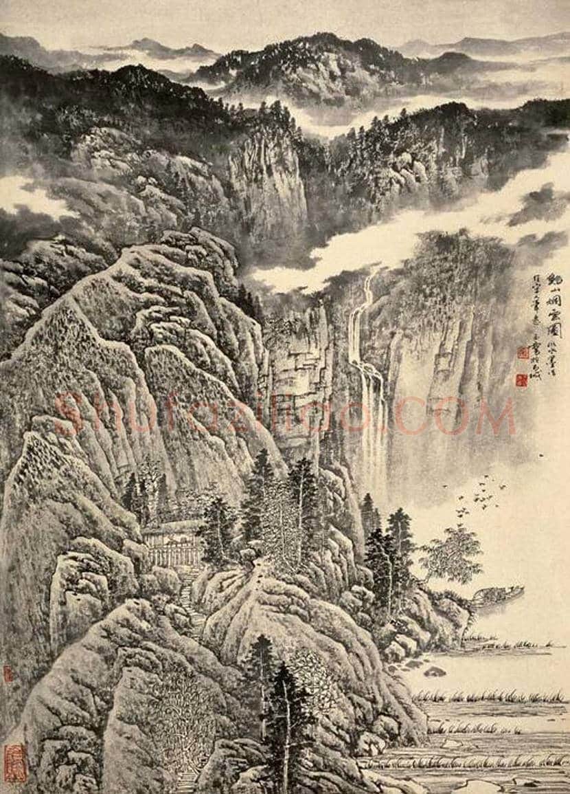宋玉麟山水画作品欣赏 | 书画文摘