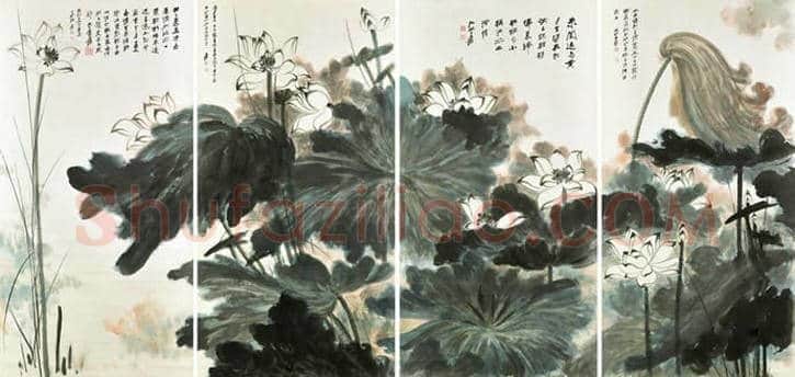 齐白石张大千到底谁的荷花作品贵? | 书画资料
