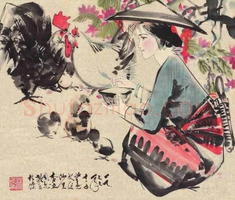 林墉精品水墨人物作品欣赏 | 书画讲解