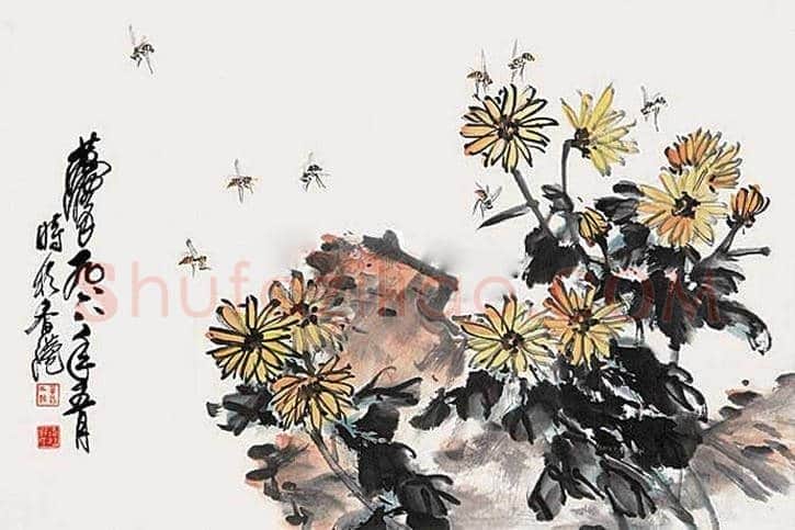 黄胄花卉作品，极少见！ | 书画文摘