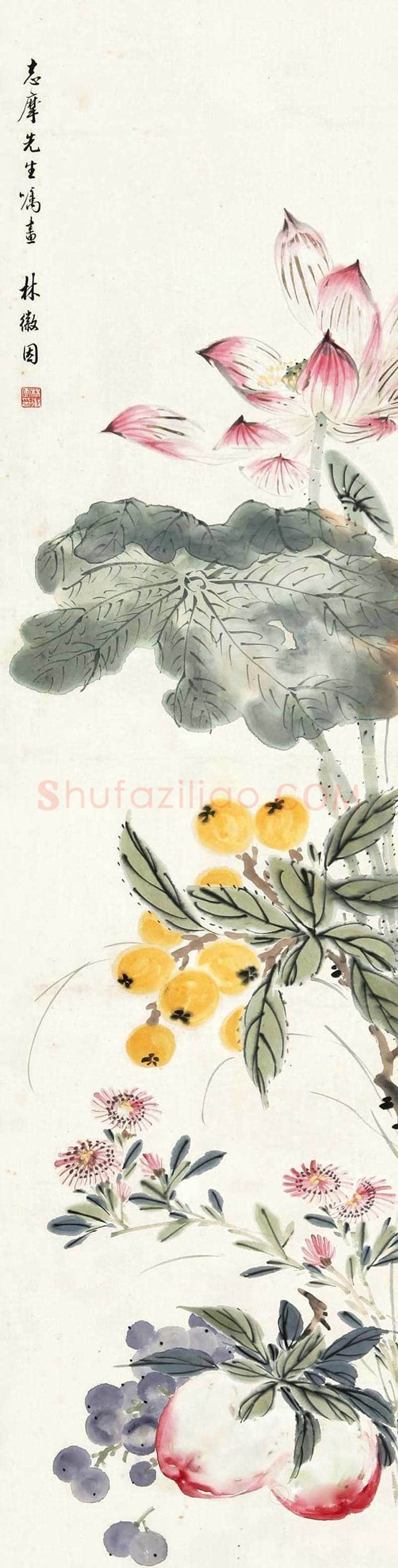 林徽因书画作品欣赏 | 书画知识