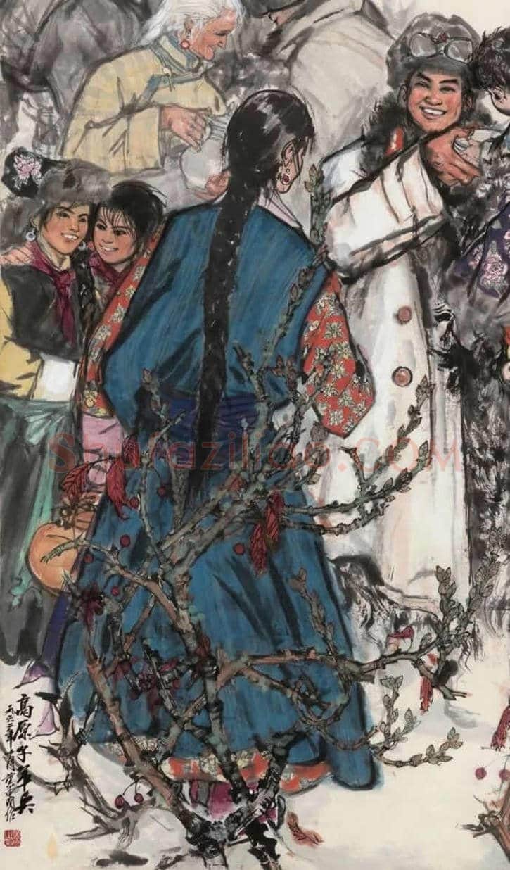 黄胄高清作品欣赏,喜欢书画者不可错过! | 书画常识