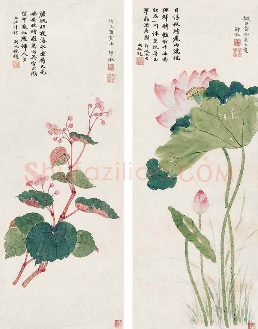 潘静淑作品欣赏 | 书画知识