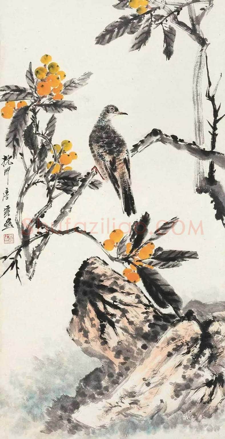 唐云花鸟画作品欣赏 | 书画学堂