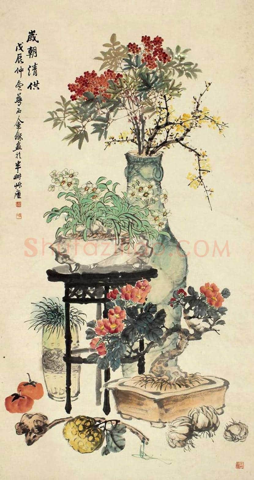 金梦石花鸟画欣赏 | 书画讲解