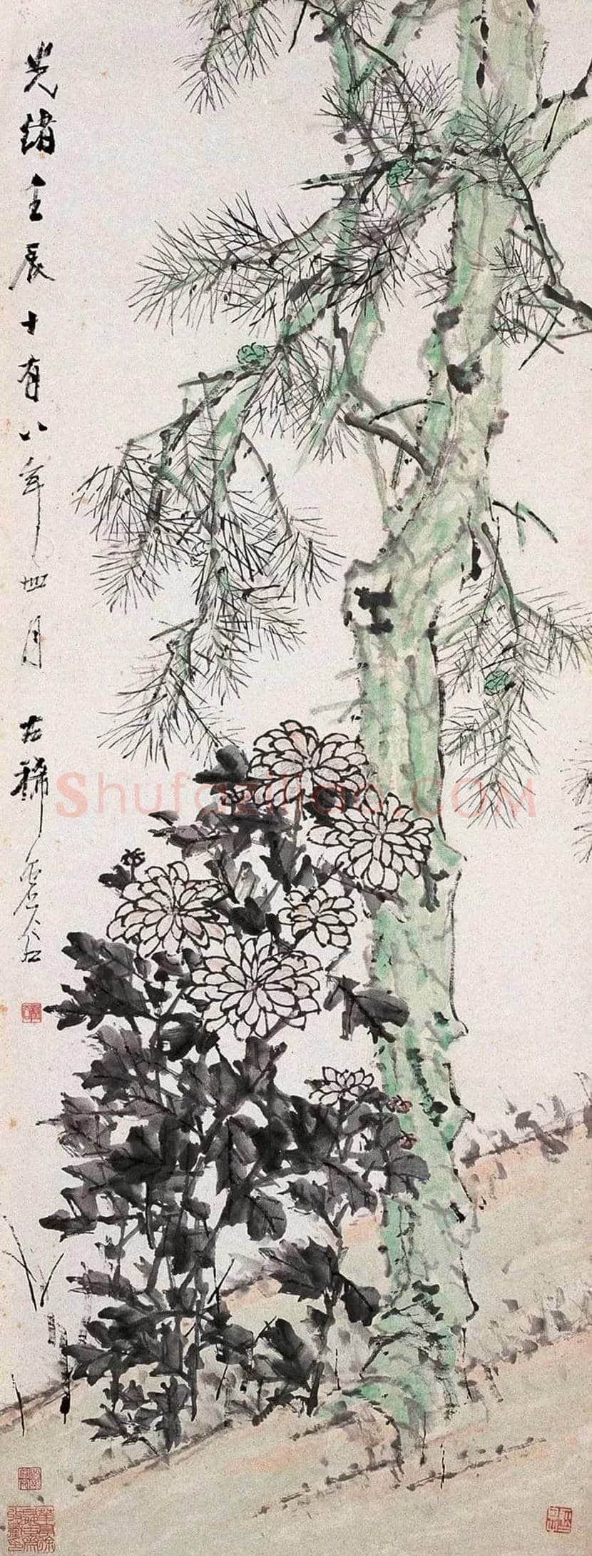 虚谷作品欣赏 | 书画科普