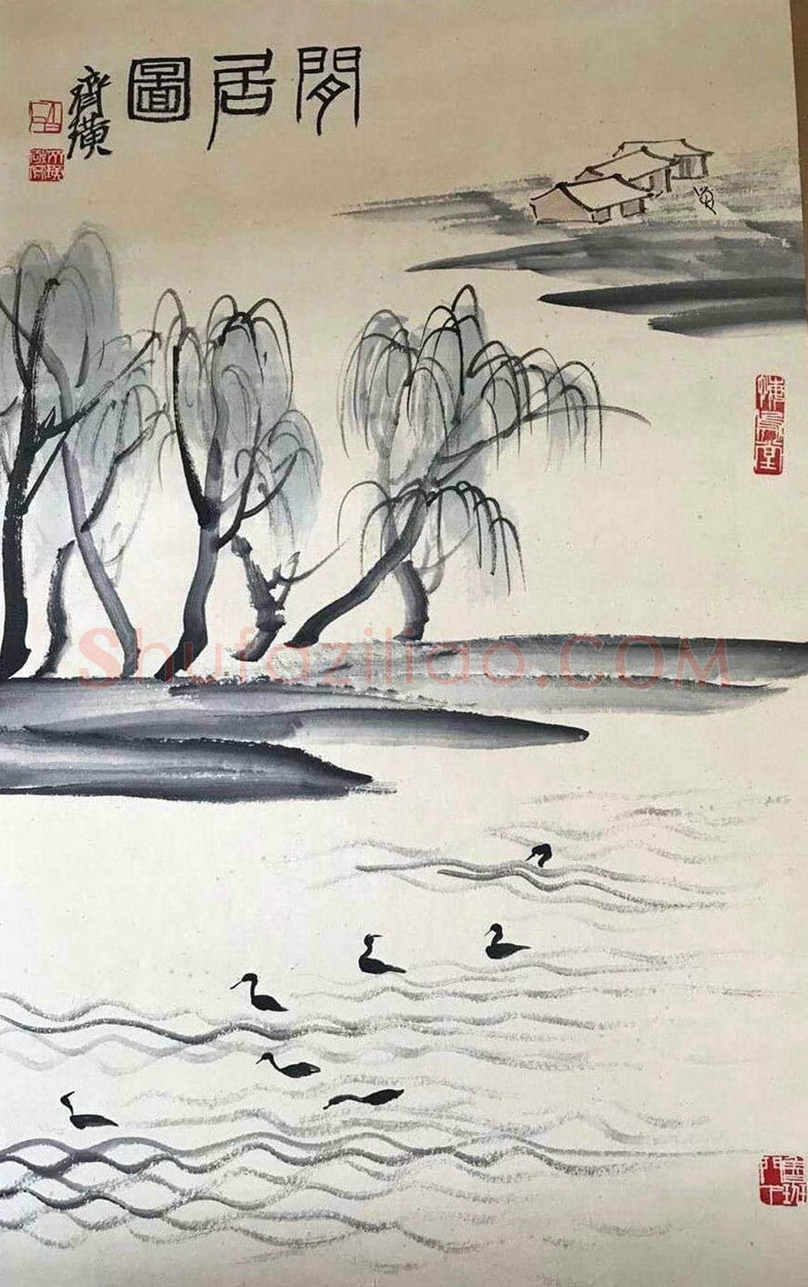 胸中山水甲天下——齐白石《四季山水册》 | 国画赏析