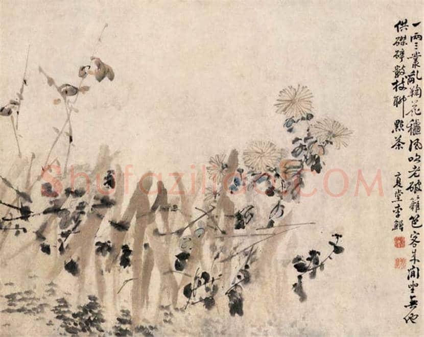 清代李鱓绘画作品欣赏 | 书画知识
