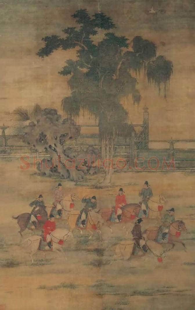 从古画中观古人踏青春游 | 书画文摘