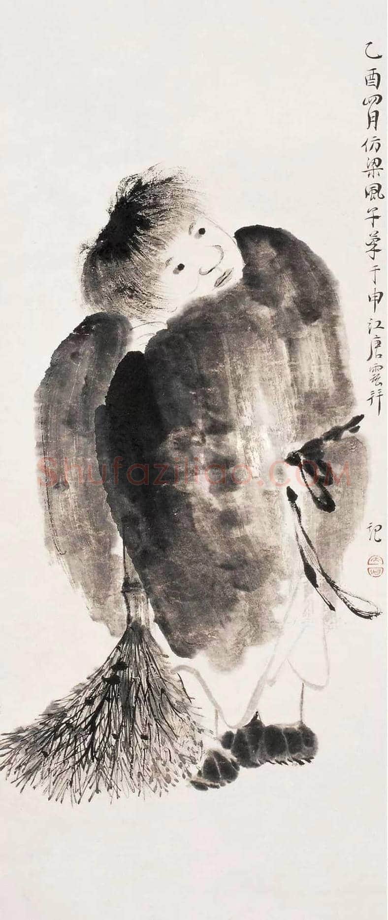 唐云人物画作品欣赏 | 书画知识