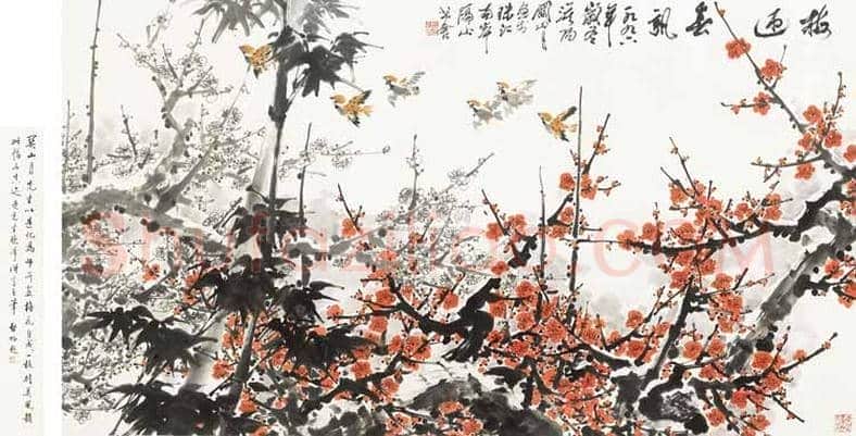 关山月最贵梅花作品都有哪些？ | 书画百科
