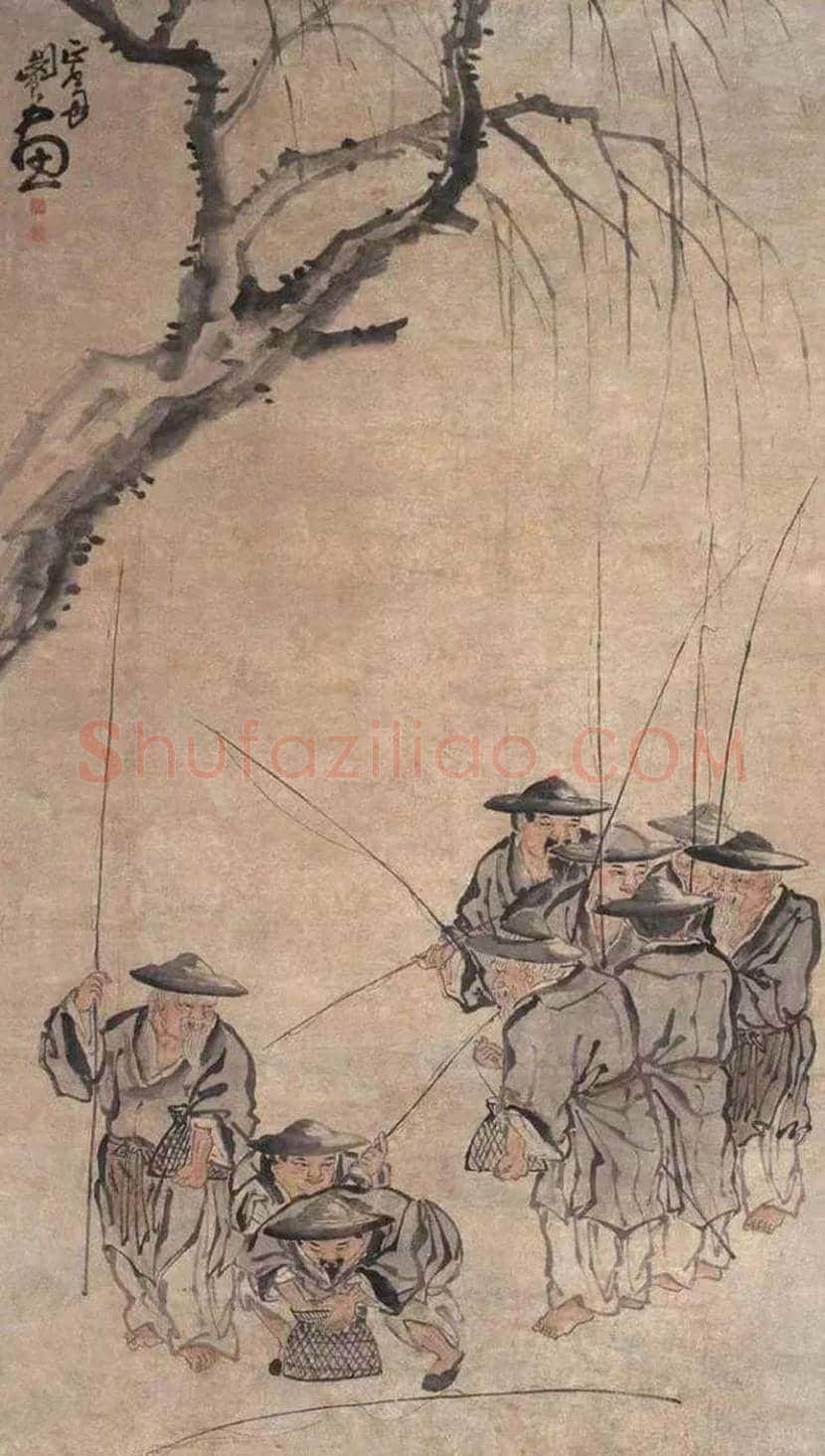 闵贞人物画欣赏 | 书画知识