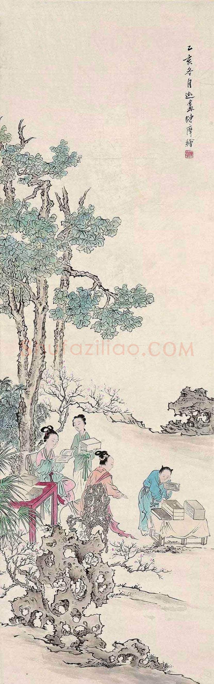 陈摩作品欣赏 | 书画资料