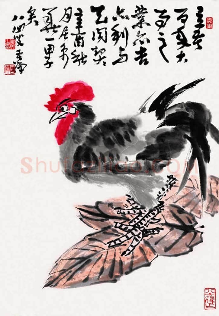 李苦禅作品欣赏【50幅高清大图】 | 书画百科