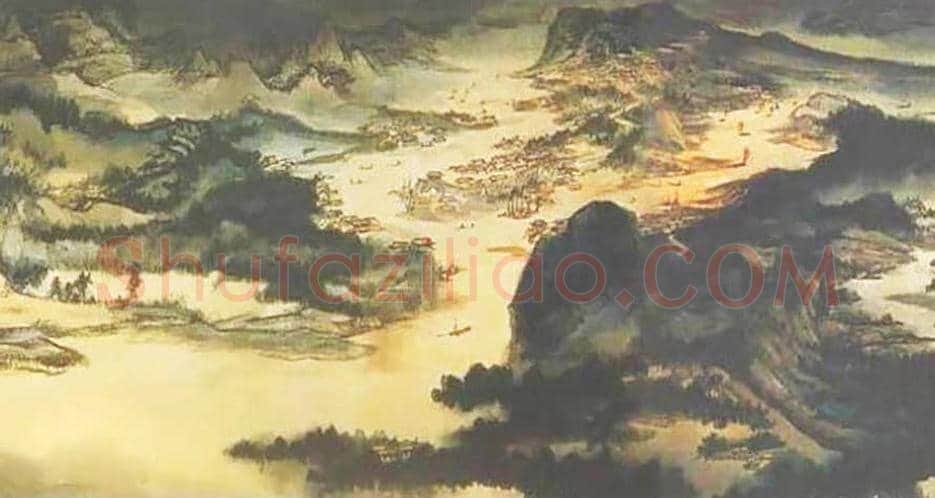 张大千《长江万里图》欣赏 | 书画百科
