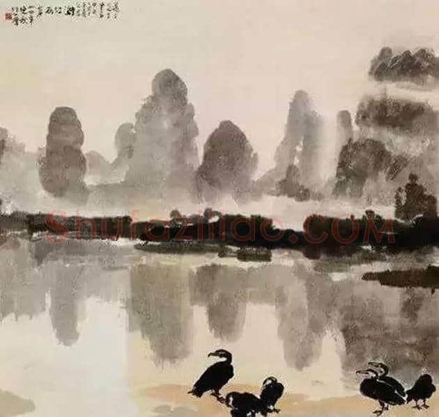 李可染、徐悲鸿、吴冠中等三位大师画漓江 | 书画学堂