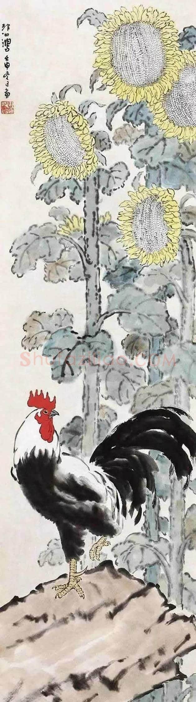 徐悲鸿笔下的46幅家畜图,形象生动 | 书画文摘