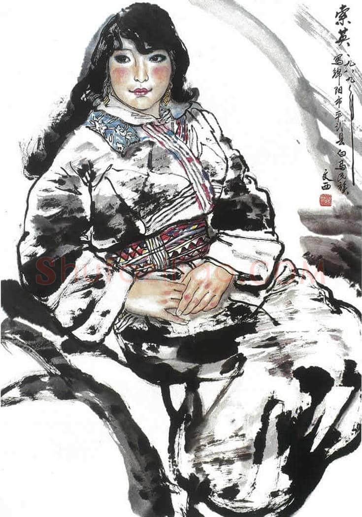 刘文西作品欣赏丨一文看懂刘文西 | 书画文摘