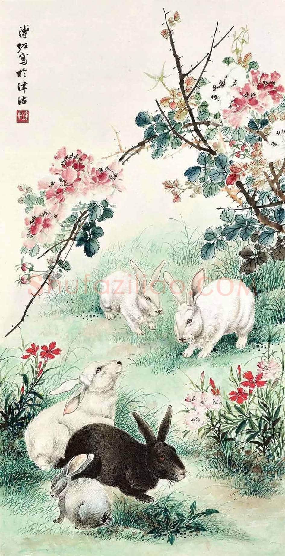 溥佐字画作品欣赏 | 书画科普
