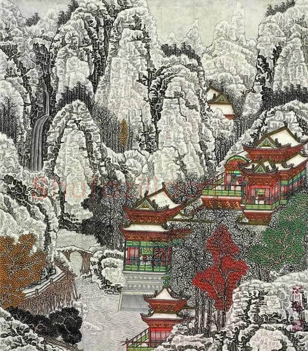 绘画奇人黄秋园作品欣赏(100幅) | 书画百科