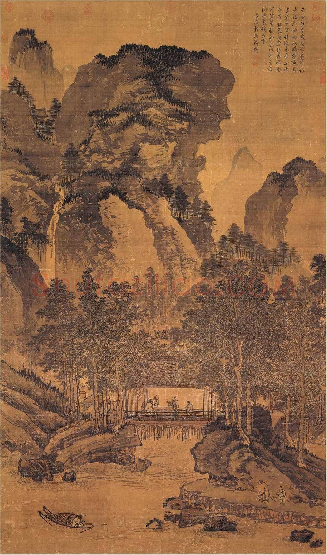 戴进作品高清大图欣赏 | 书画常识