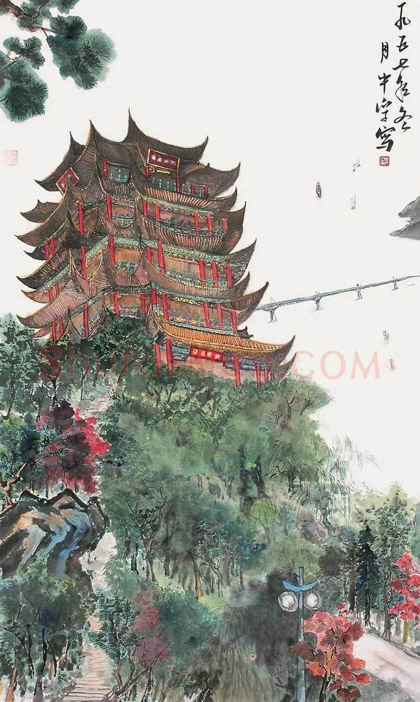 周中孚山水画欣赏 | 书画百科