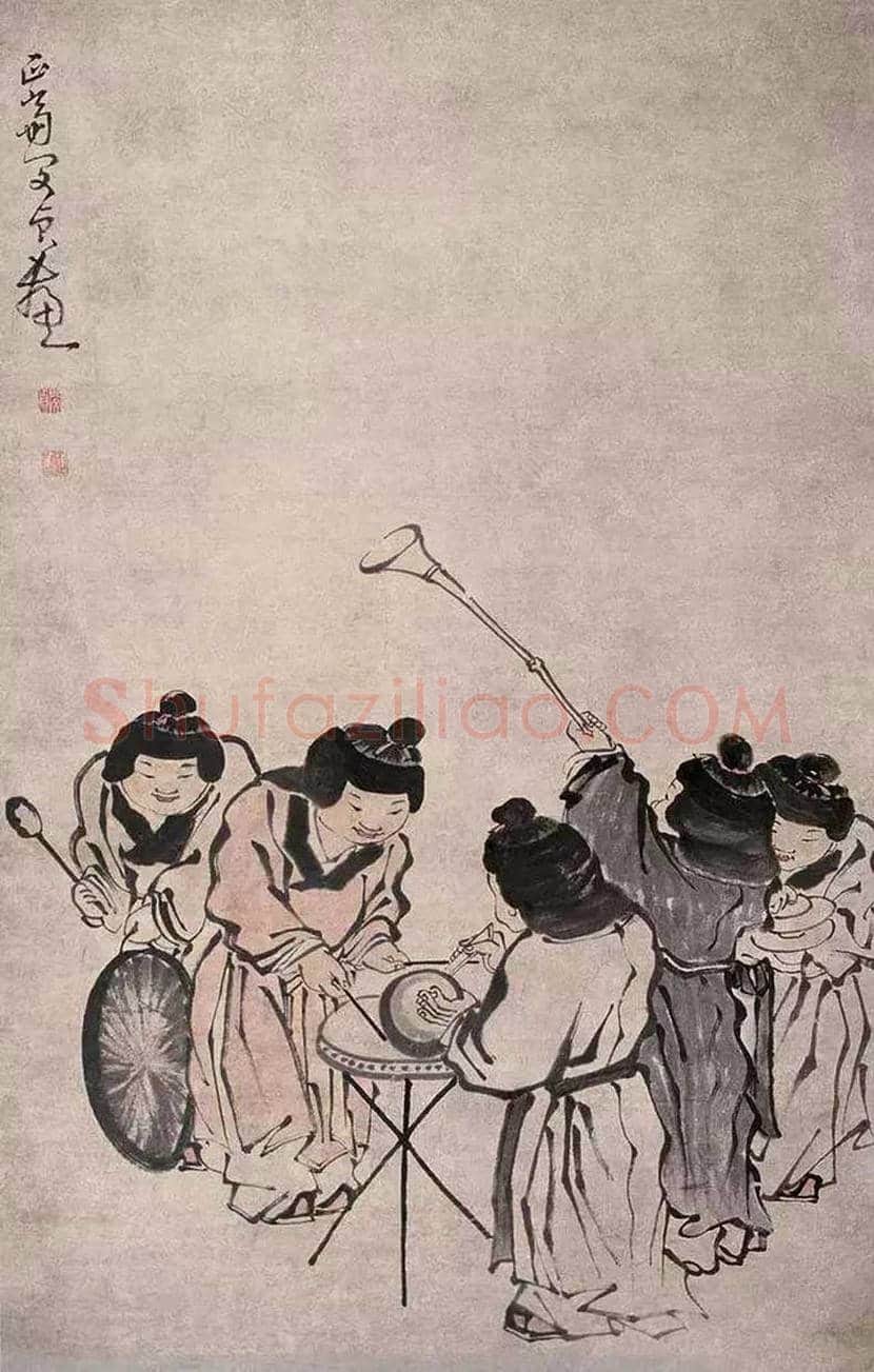 闵贞人物画欣赏 | 书画知识