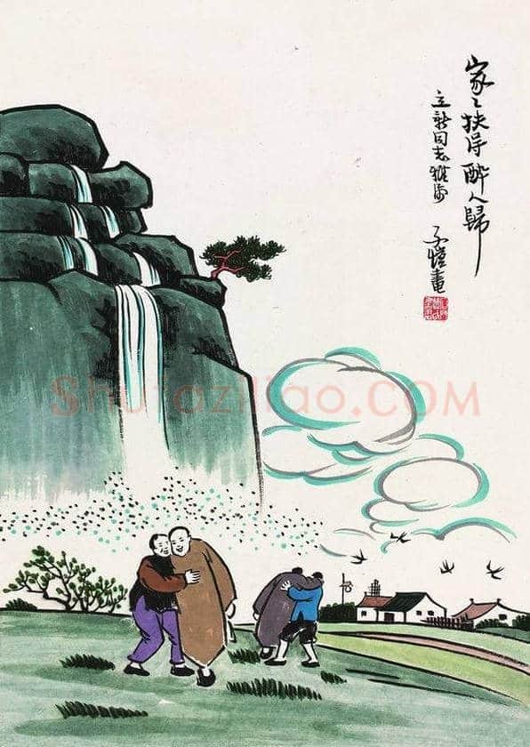 图解丰子恺漫画，让思想笑出声音 | 书画知识