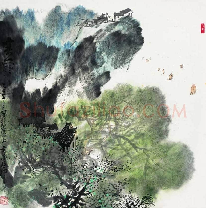 秦岭云山水画作品欣赏 | 书画资料
