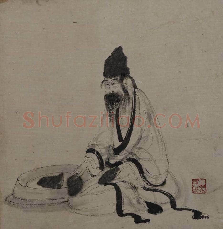 傅抱石《人物册页》图赏 | 著名国画欣赏